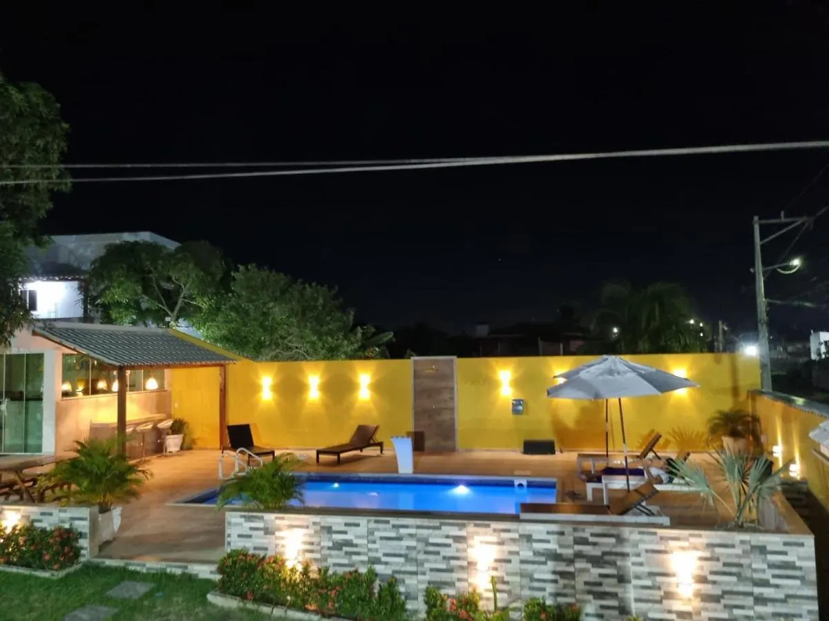 Casa Amarela - Linda Casa Familiar Com Piscina Na Reserva Do Pero Em Cabo Frio Villa 0*,