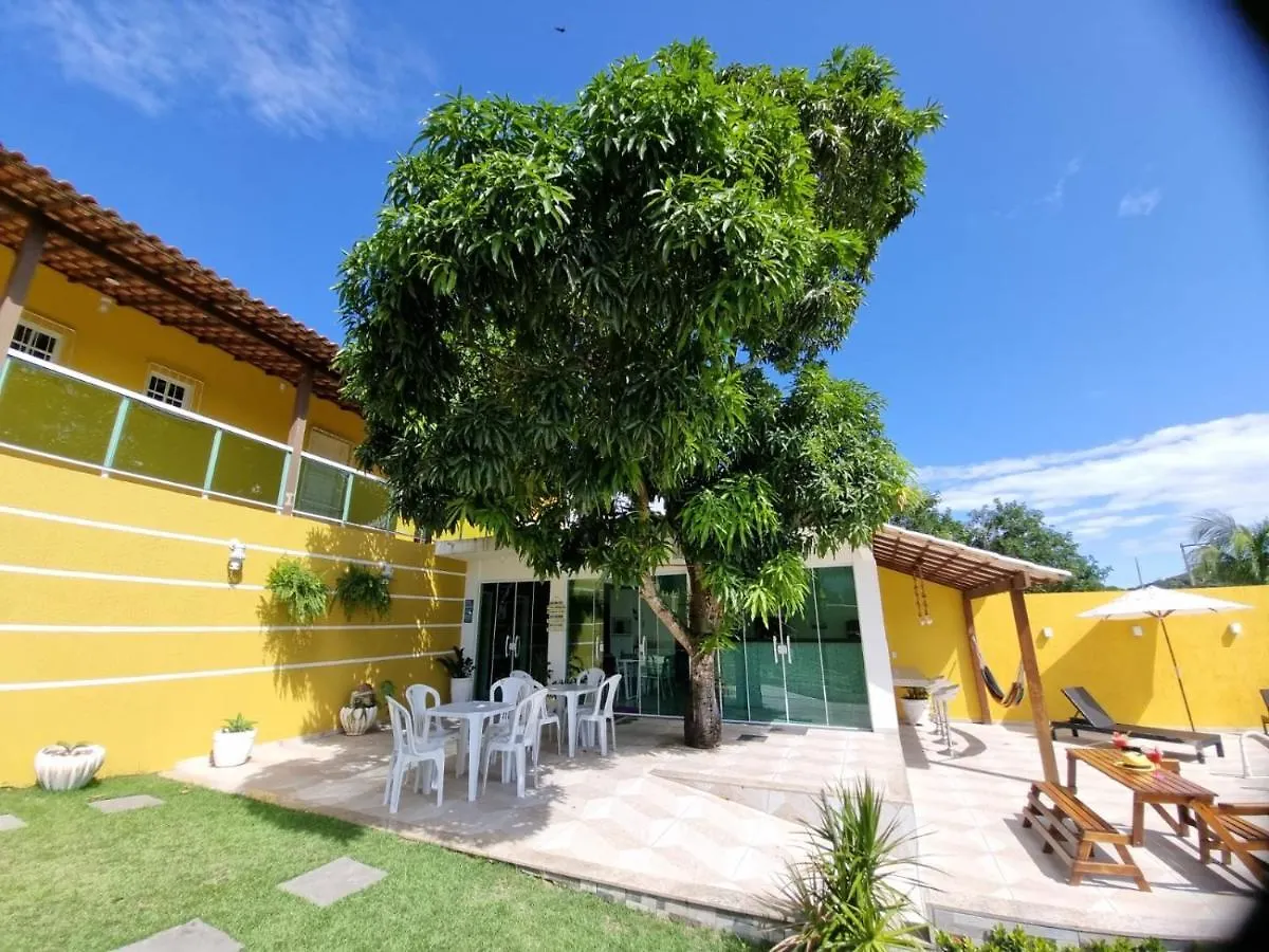 Casa de Férias Casa Amarela - Linda casa familiar com piscina na Reserva do Peró em Cabo Frio Vila
