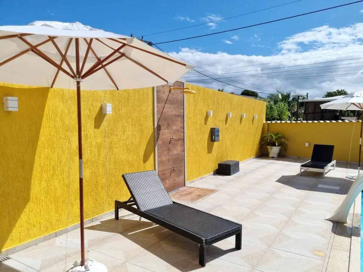 Casa Amarela - Linda casa familiar com piscina na Reserva do Peró em Cabo Frio Vila 0*,  Brasil