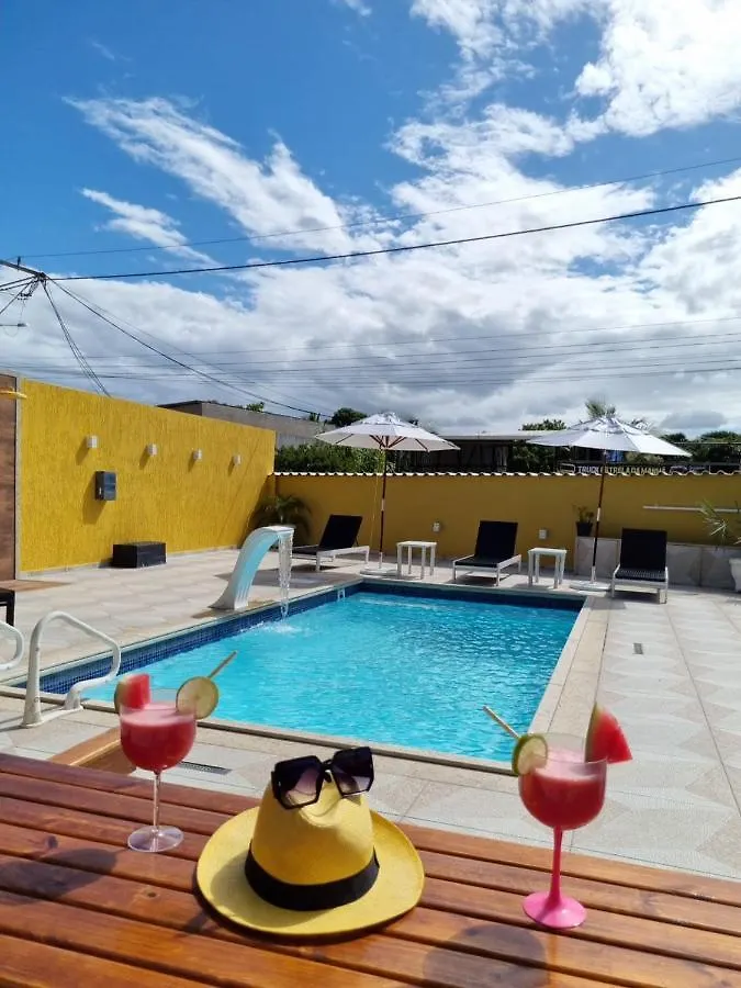 Casa Amarela - Linda casa familiar com piscina na Reserva do Peró em Cabo Frio Vila 0*,