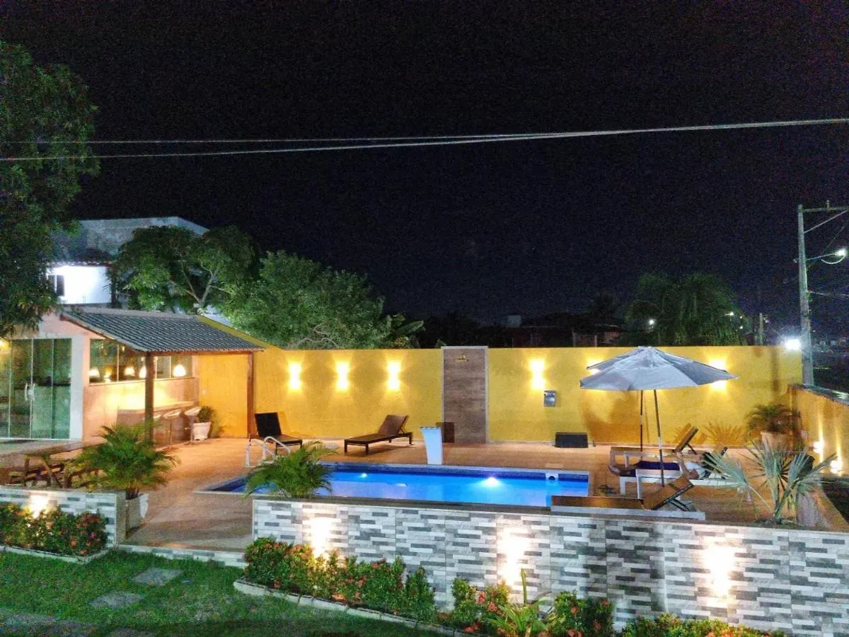 Casa Amarela - Linda casa familiar com piscina na Reserva do Peró em Cabo Frio Vila Brasil